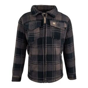 Jack Pyke Childrens/Kids Tundra Checked Shirt / Brown